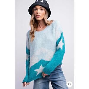 EASEL - Mohair Star Sweater